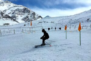 Snow Ski Competition held Under Zanskar Winter Sports and Youth Festival