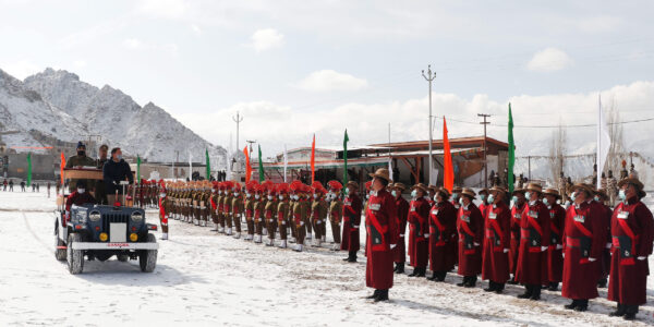 Leh: Full-dress Rehearsal Parade Conducted Ahead of Republic Day