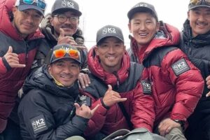 Sherpas Scale K2 Summit in Winter for First Time