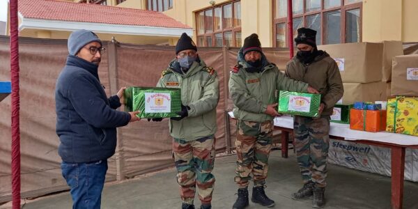 Army Distributes COVID-19 Vaccine, Equipment to PHC Nyoma