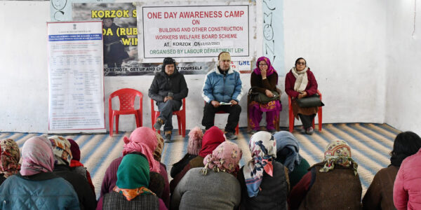 Awareness Camp on Labour Laws Concludes at Leh