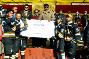 13th CEC Ice Hockey Cup Concludes in Kargil