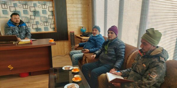 COVID-19 Vaccination: Review meetings Held in Kargil, Drass, Zanskar