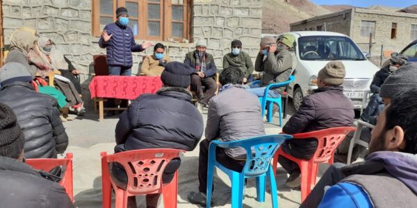 SDM Shakar Chiktan Conducts Meeting Regarding Ladakh Winter Carnival