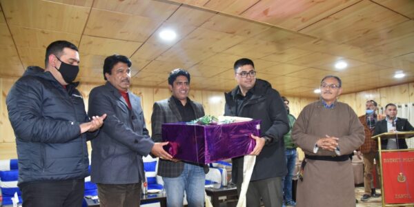 Outgoing DC Kargil Accorded Warm Send off