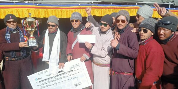Kargil War Hero Memorial Archery Tournament Concludes at Zanskar
