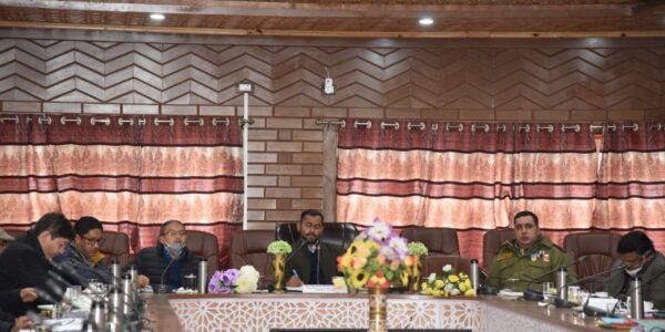 DC Kargil Convenes Introductory Meeting with District Officers