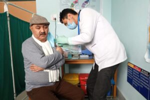 COVID-19 vaccination for Revenue staff begins in Kargil