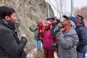 Ladakh Winter Conclave Guests visits historical, heritage Sites at Suru-Karchay