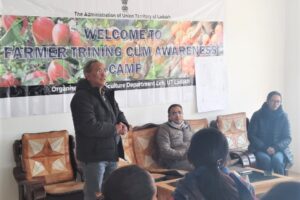 Horticulture Dept Leh Organises Farmers Training Programme