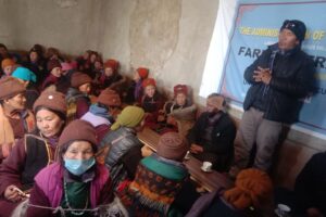Farmers’ training camp held at Zanskar