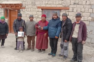 Far-flung Hamlet Hanamure in Zanskar Gets Satellite Phone