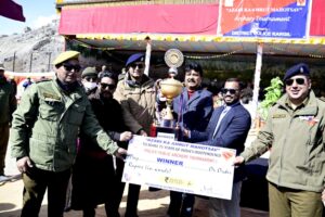 Police Public Archery Tournament concludes in Kargil