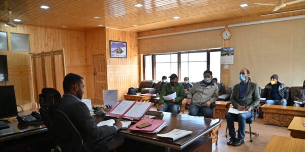 DC Kargil stresses for adequate measures to contain COVID-19