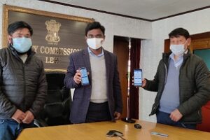 DC Leh launches RoL Ladakh web portal, mobile app