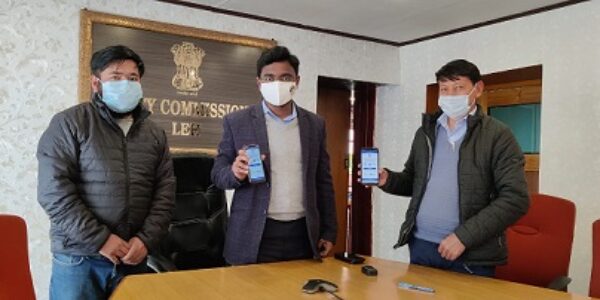 DC Leh launches RoL Ladakh web portal, mobile app