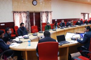 DC Leh Takes Stock of Activities of Health Dept, RDD