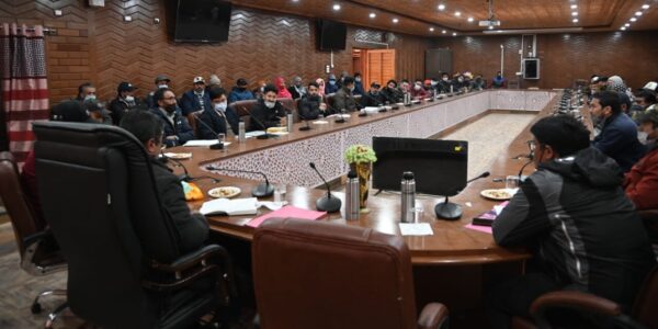 Director Industries, Commerce convenes meeting of young entrepreneurs in Kargil