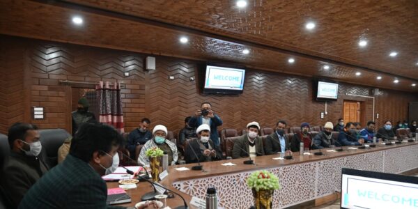 Kargil holds major meeting for prevention of COVID-19