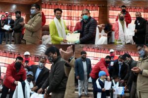 District Kargil Olympic Association Facilities Award Winning Athletes