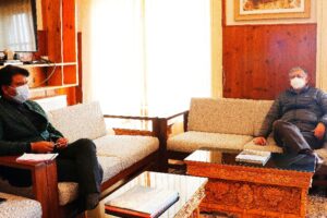 CEC Kargil discuss various issues with Advisor Ladakh