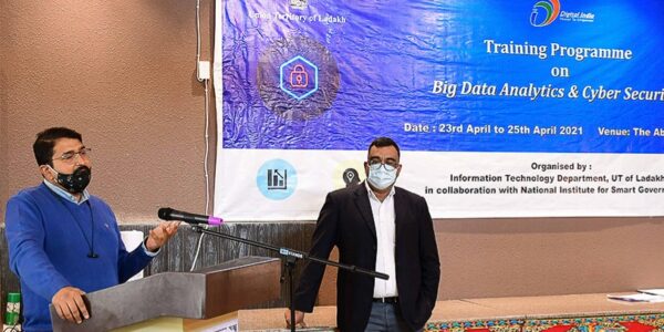 Secy, IT Ladakh inaugurates training on Big Data Analytics, Cyber Security in Leh