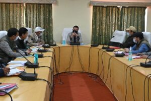 Secy Mehboob reviews functioning of Tourism, LAACL, Libraries in Kargil