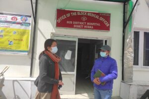 EC Mehdi visits Nubra to take stock of arrangements for Covid-19 patients