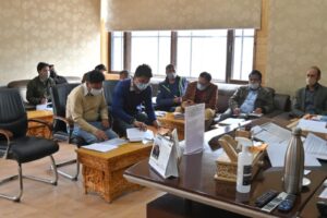 DC Santosh reviews status of implementation of JJM in Kargil