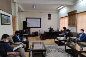 Principal Secy reviews Revenue Dept’s SDP Plan for 2021-22