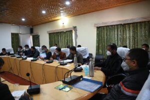 MP Ladakh chairs DISHA meeting in Kargil