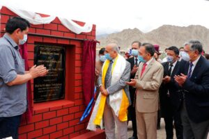Chief Justice Mithal lays foundation stone for new District Court Complex at Leh