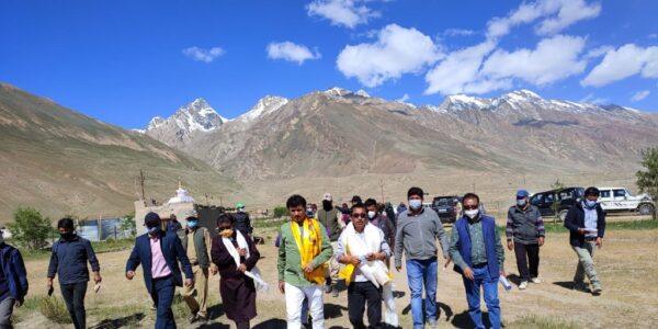 MoS Agriculture and Farmers Welfare visits Zanskar
