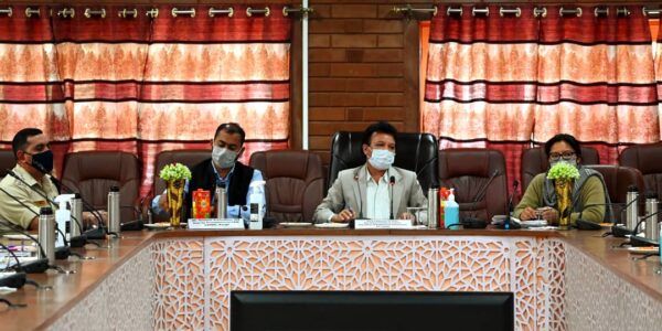 Secretary Labour and Employment Ladakh convenes officers meeting at Kargil