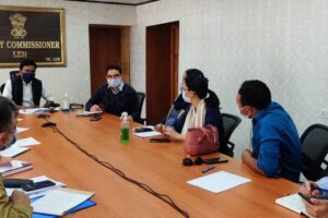 DC Leh convenes meeting of City Mission Management Unit under DAY-NULM