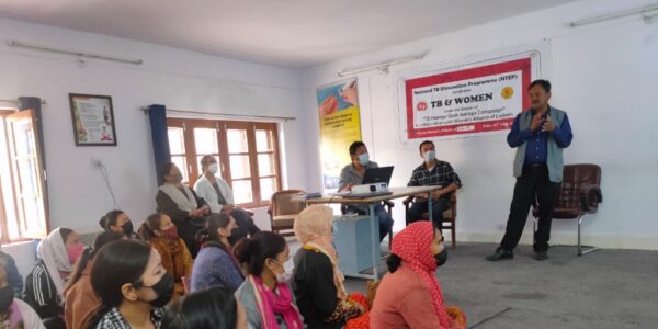 Awareness camp on TB and Women held in Khaltsi