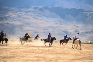 CEC Kargil inaugurates 1st LG Cup Horse Polo Tournament