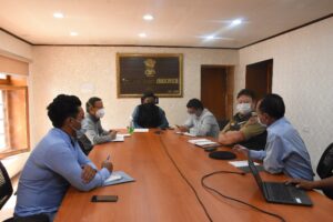 Chairman DDMA Leh reviews current Covid-19 situation in Leh