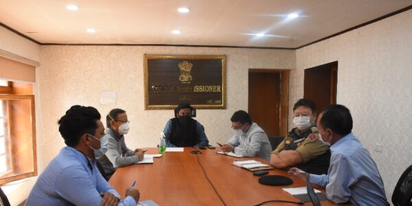 Chairman DDMA Leh reviews current Covid-19 situation in Leh