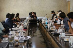 Additional Secy Ministry of Rural Development reviews various schemes