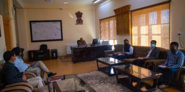 Financial Commissioner Revenue Ladakh chairs LLaRMA Governing Body meeting