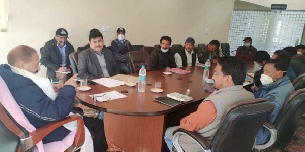 Kotwal takes stock of developmental works at Zanskar