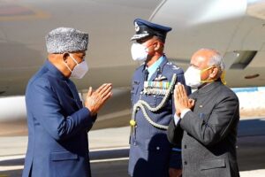 President Ram Nath Kovind visits Leh
