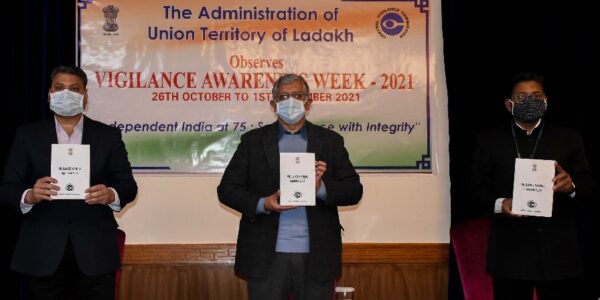Ladakh observes Vigilance Awareness Week