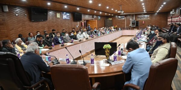 CSIR, DSIR officials meets officials in Kargil