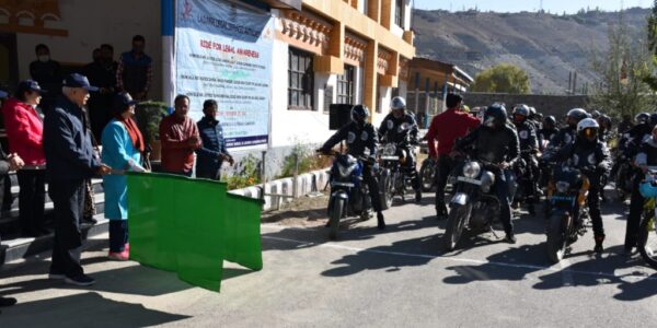 Justice U.U. Lalit flags off rally-Ride for Legal Awareness