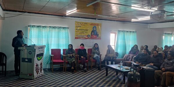 SVEEP Awareness Programme for Special Summary Rivision of Photo Electoral Roll held at GDC Drass