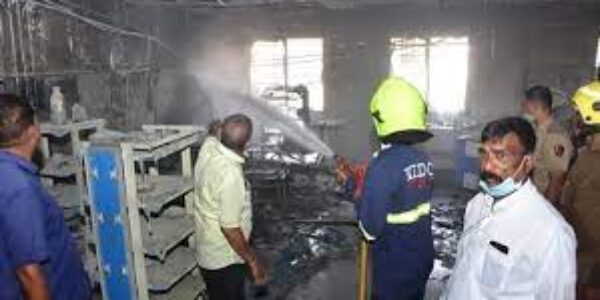 Maharashtra: 10 Covid-19 patients dead, seven injured in fire at Ahmednagar civil hospital ICU; probe ordered