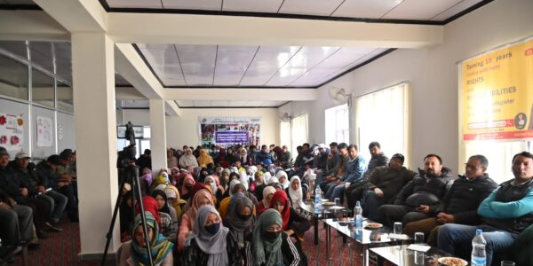 SVEEP Awareness Programme for SSR of Photo Electoral Roll held at GDC Kargil