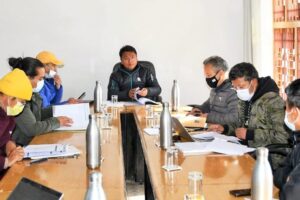 Dy. Chairman LAHDC Leh reviews draft Tourism Vision for Ladakh